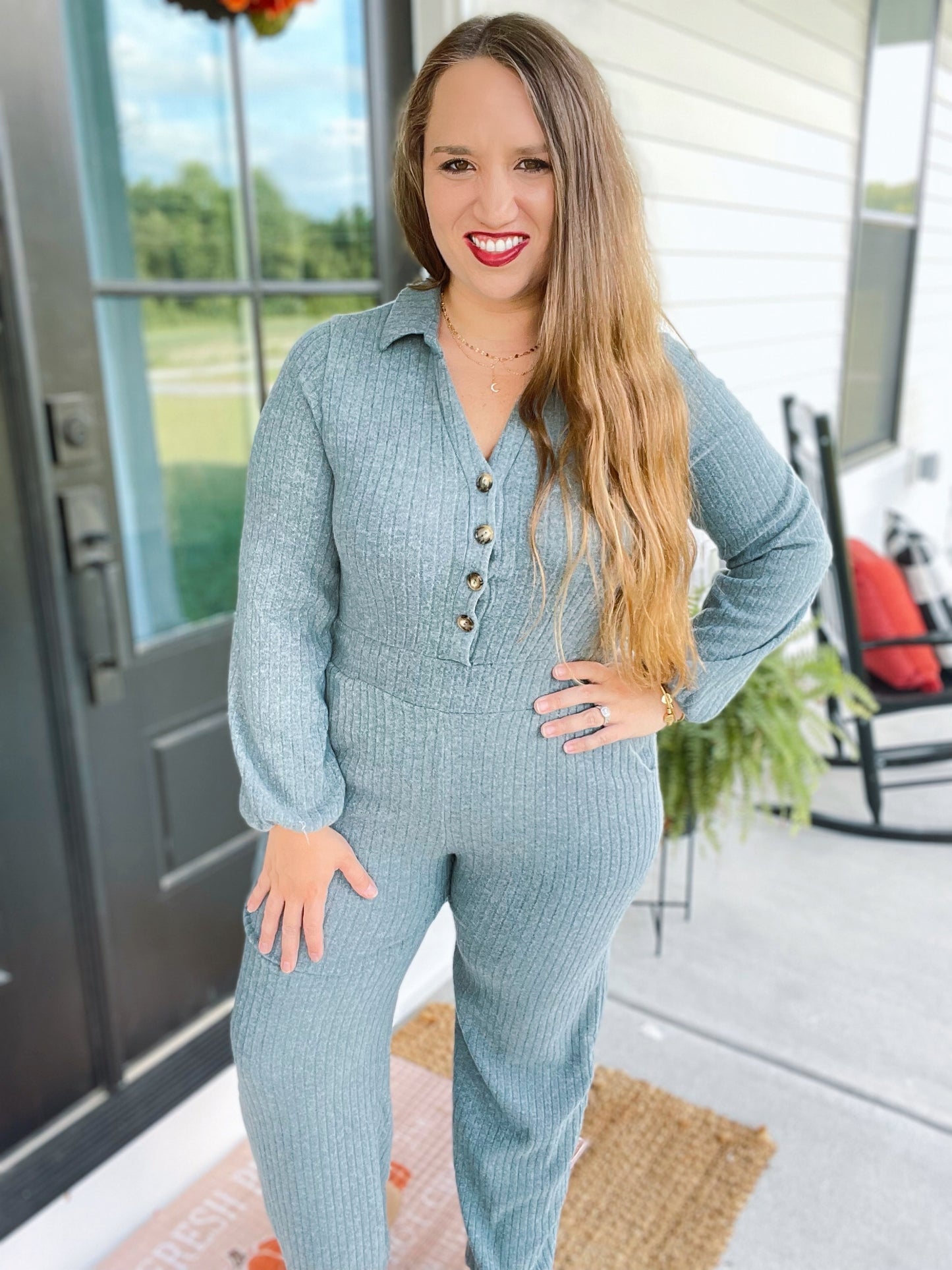 Allie sweater jumpsuit