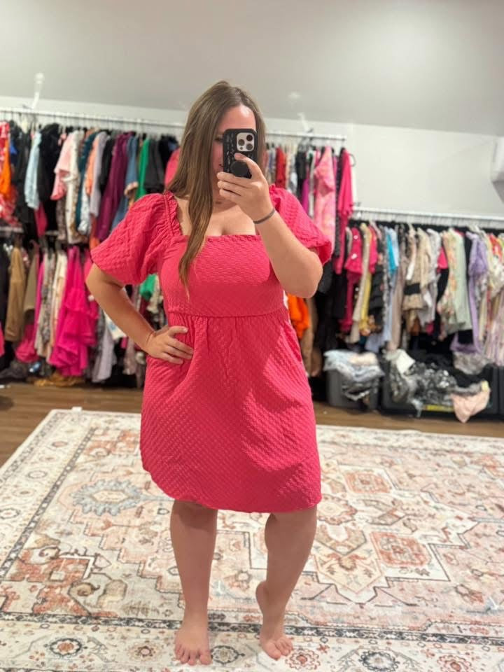 Janey Textured Dress