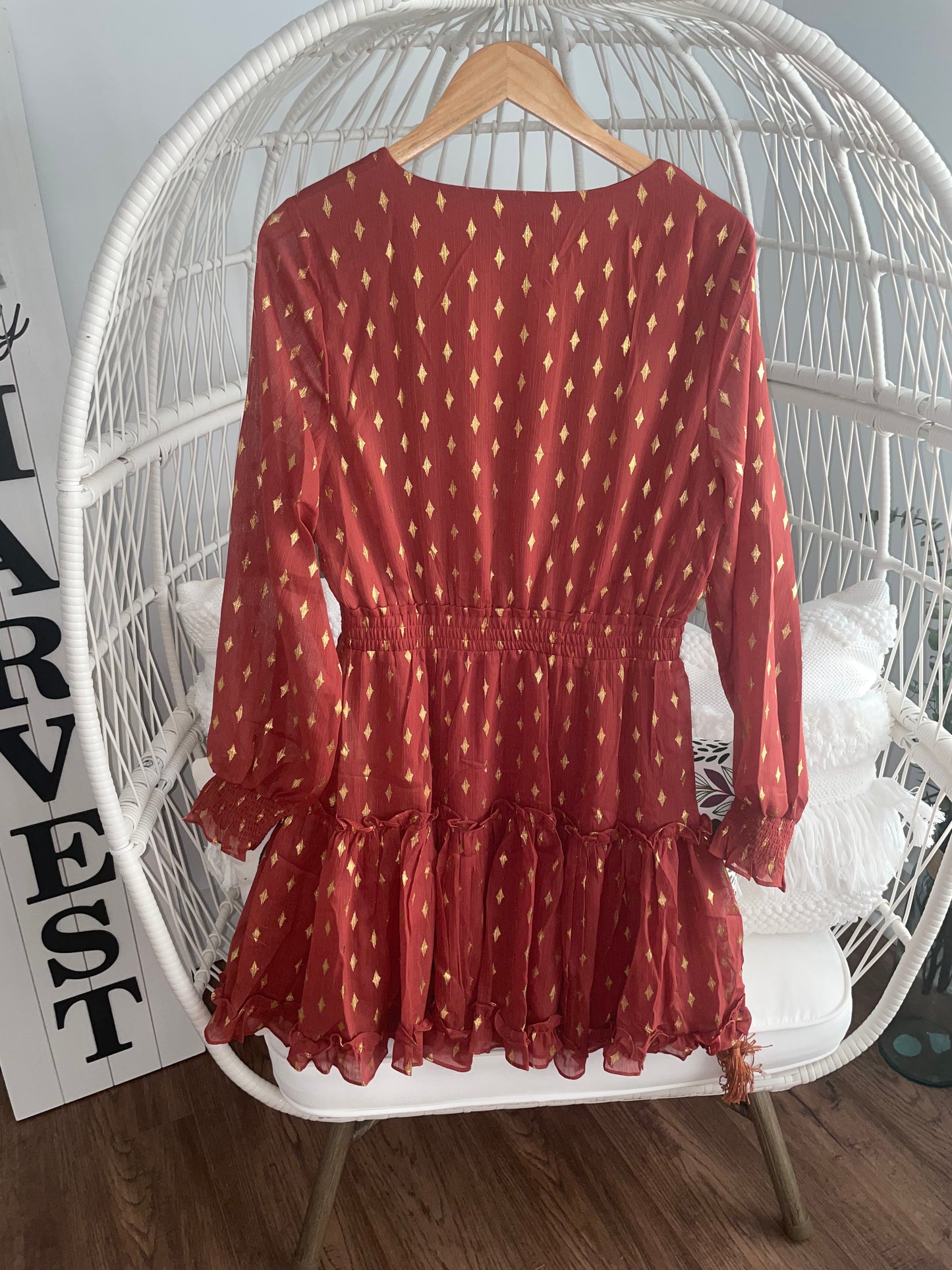 Misty Rust Dress