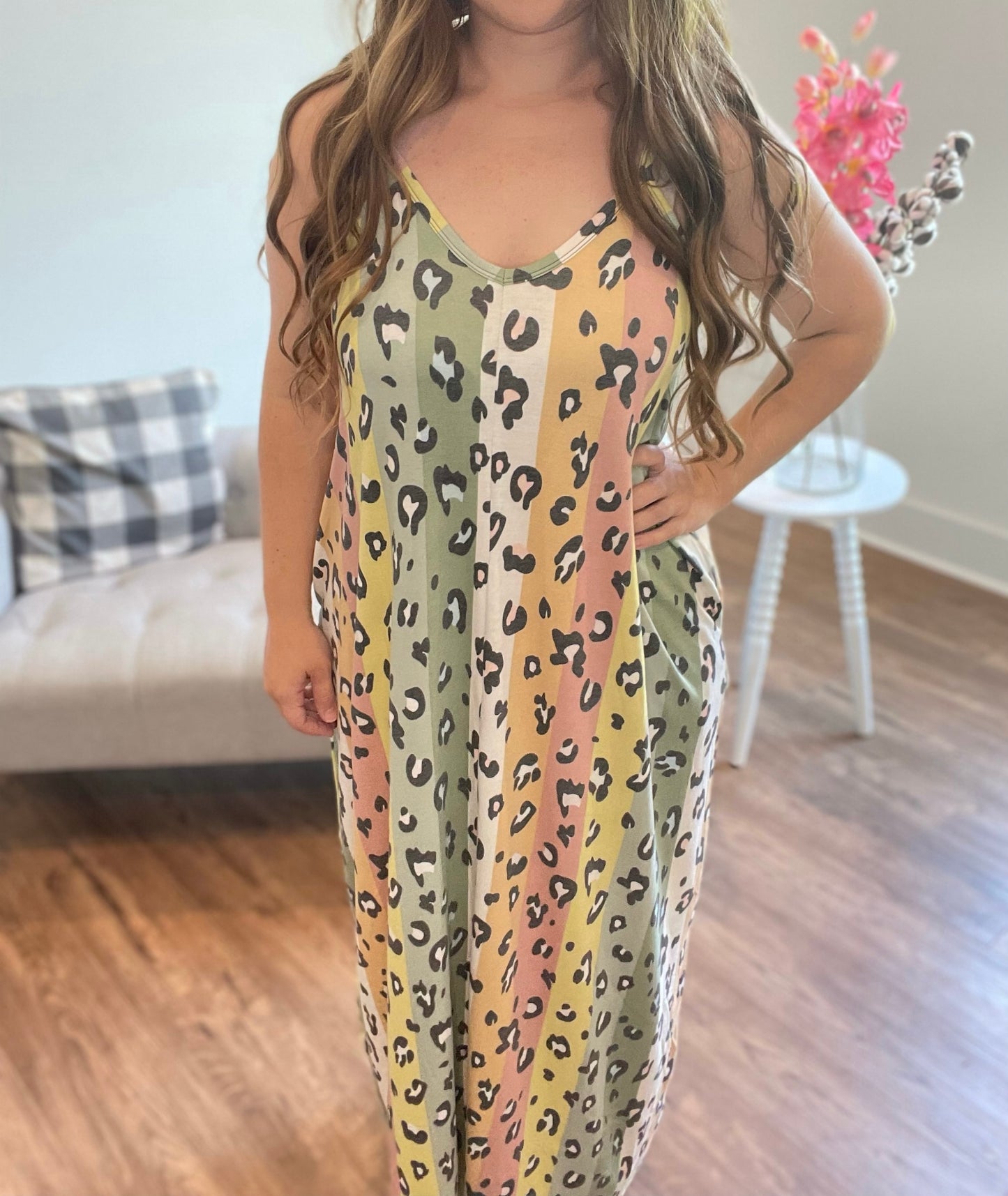 Multi Color Maxi Dress
