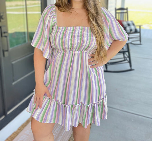 Paige Striped Dress