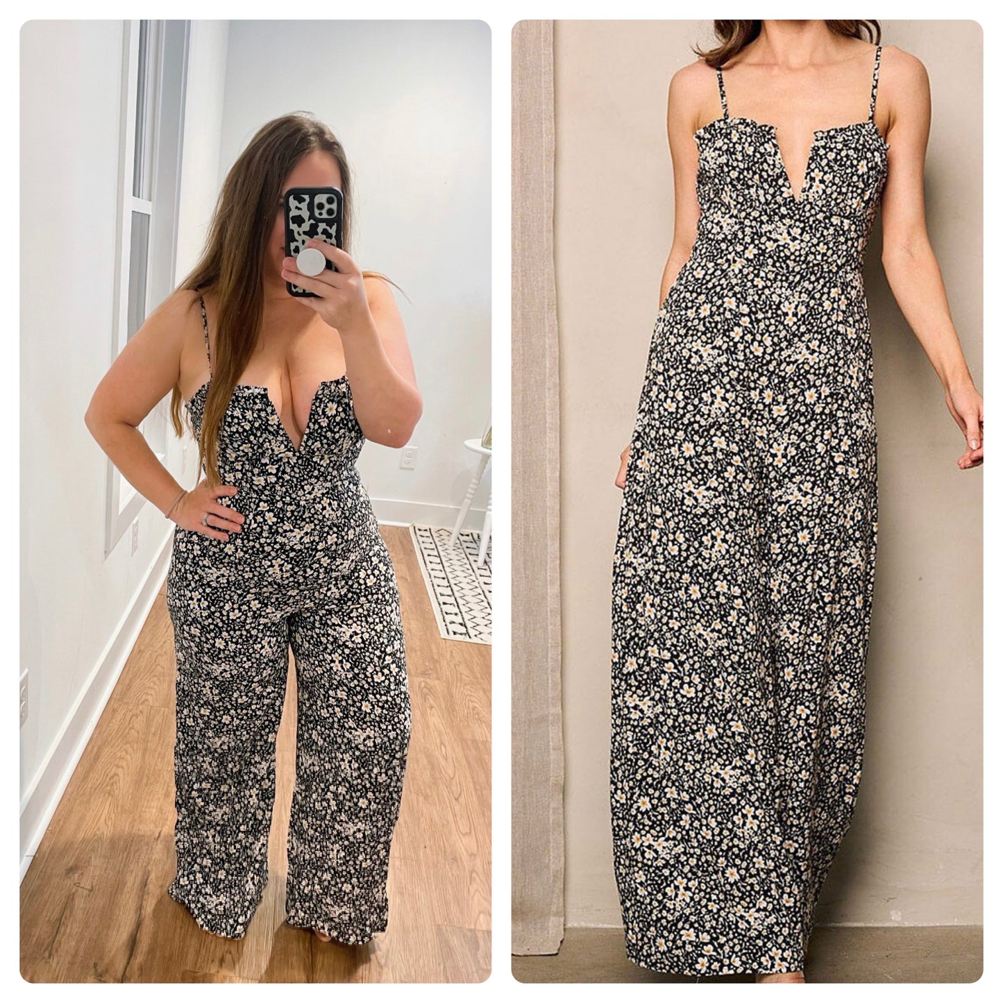 Misty Floral Jumpsuit