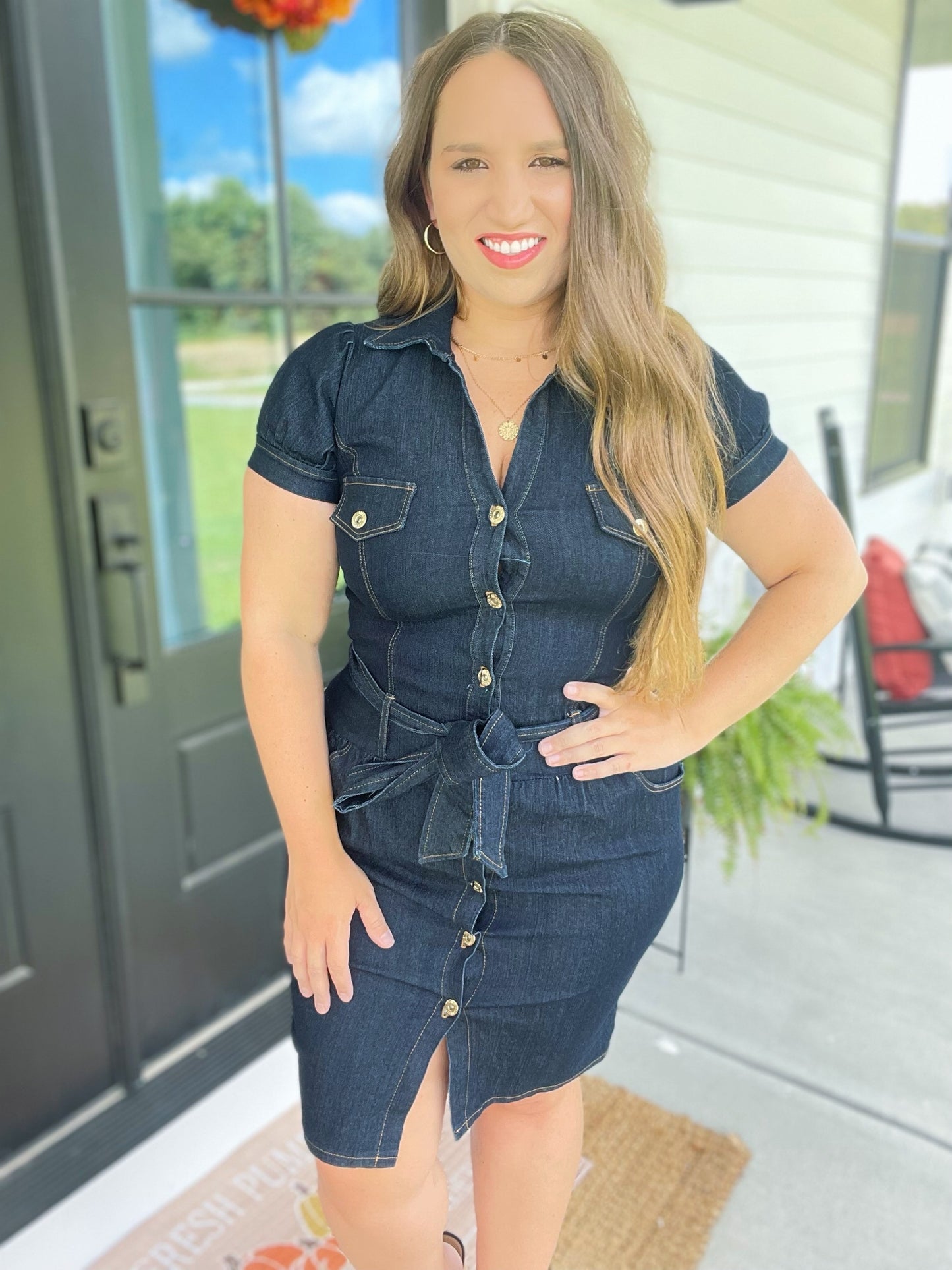 Desiree Denim Dress