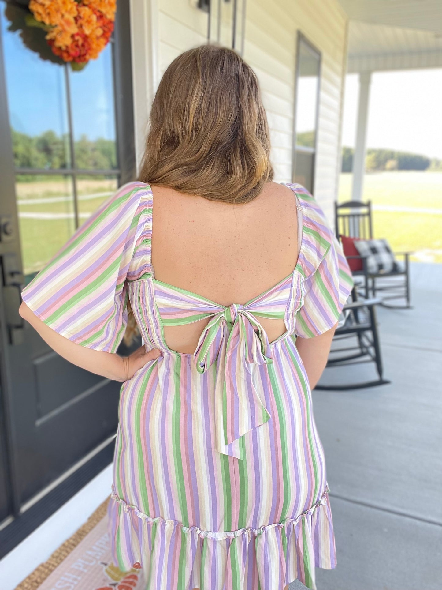 Paige Striped Dress