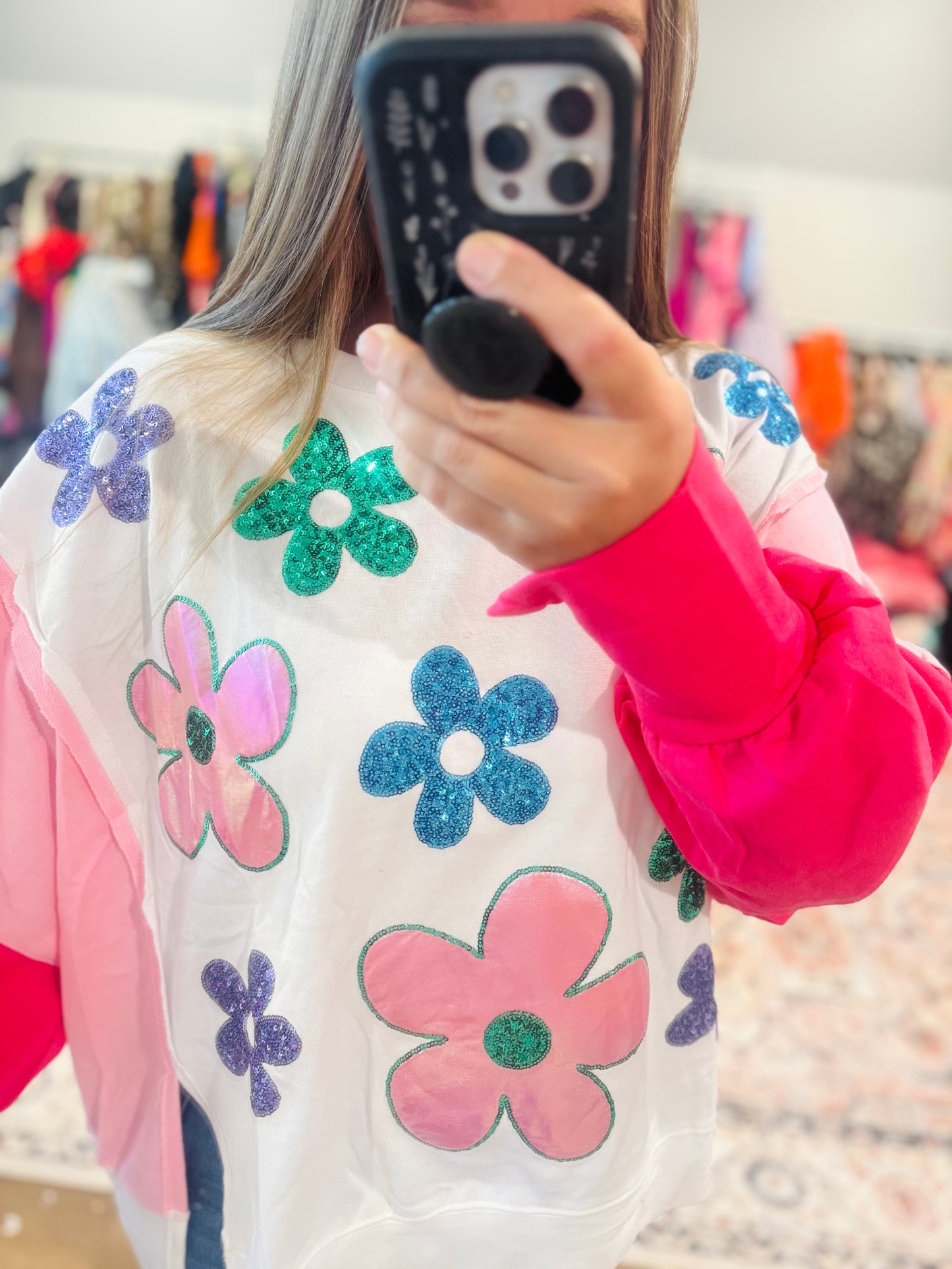 Jocelyn sequin sweater