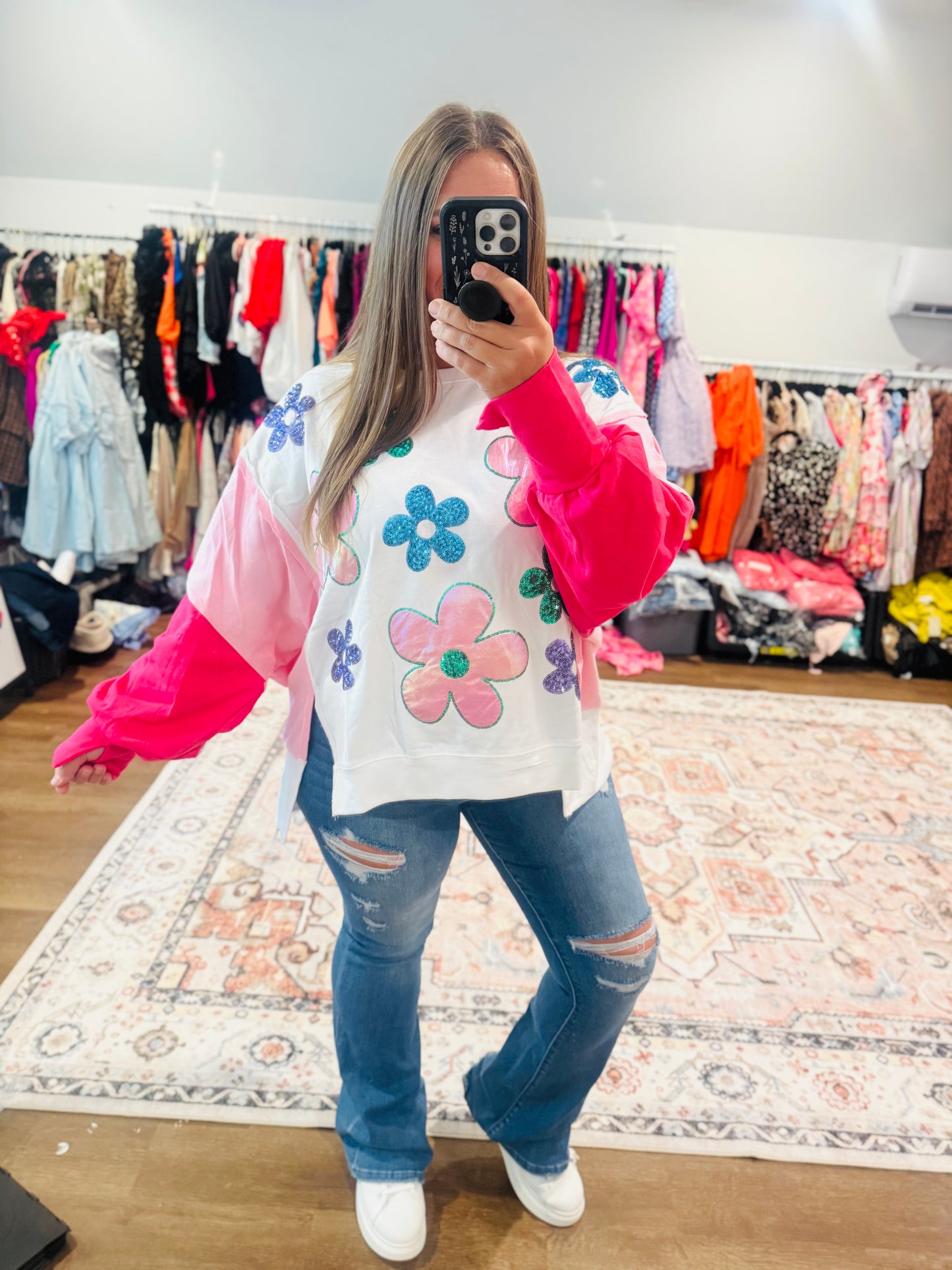 Jocelyn sequin sweater