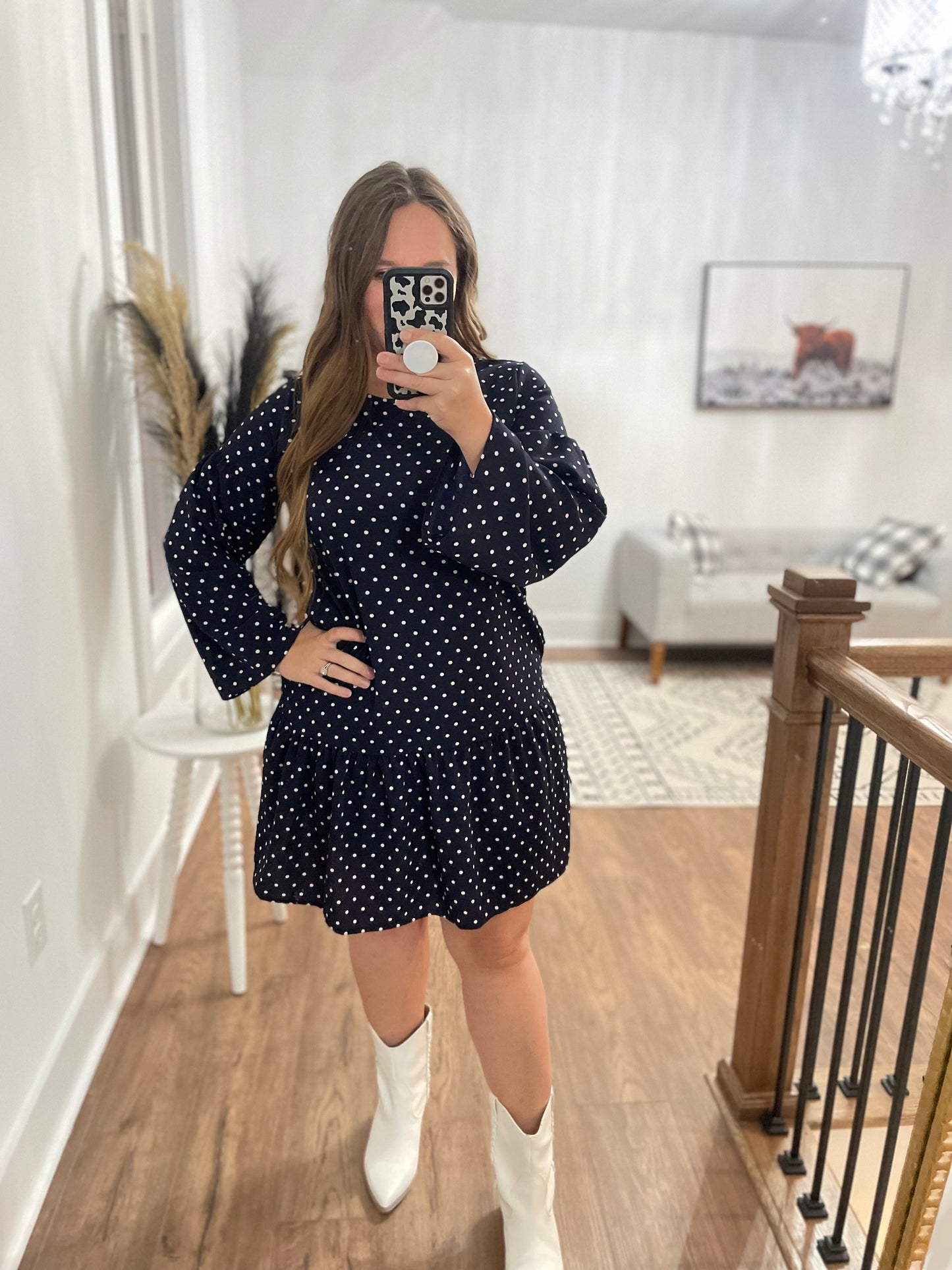 Nancy Polka Dot Dress