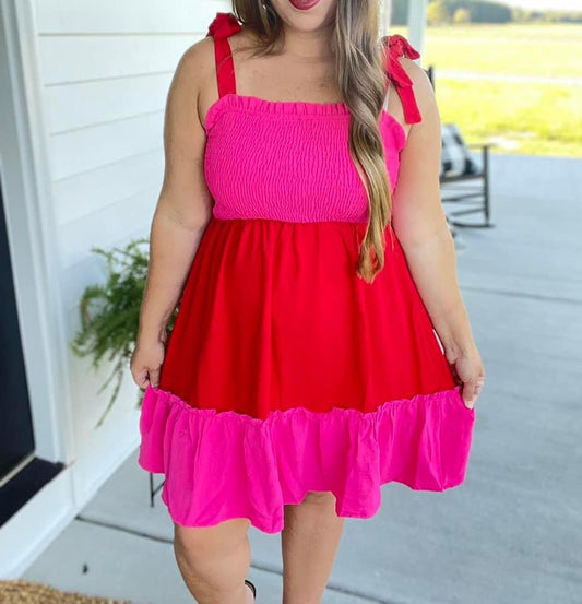 Be My Valentine Tiered Dress