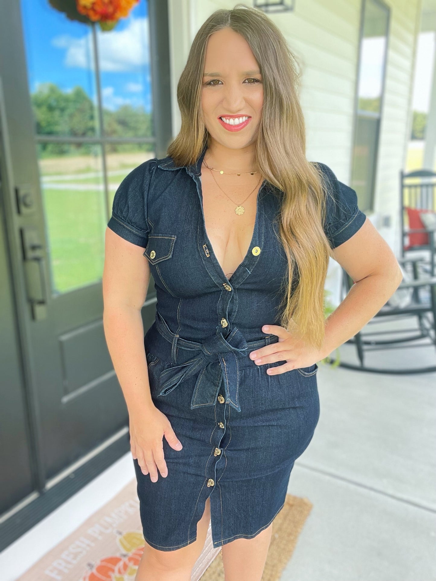 Desiree Denim Dress