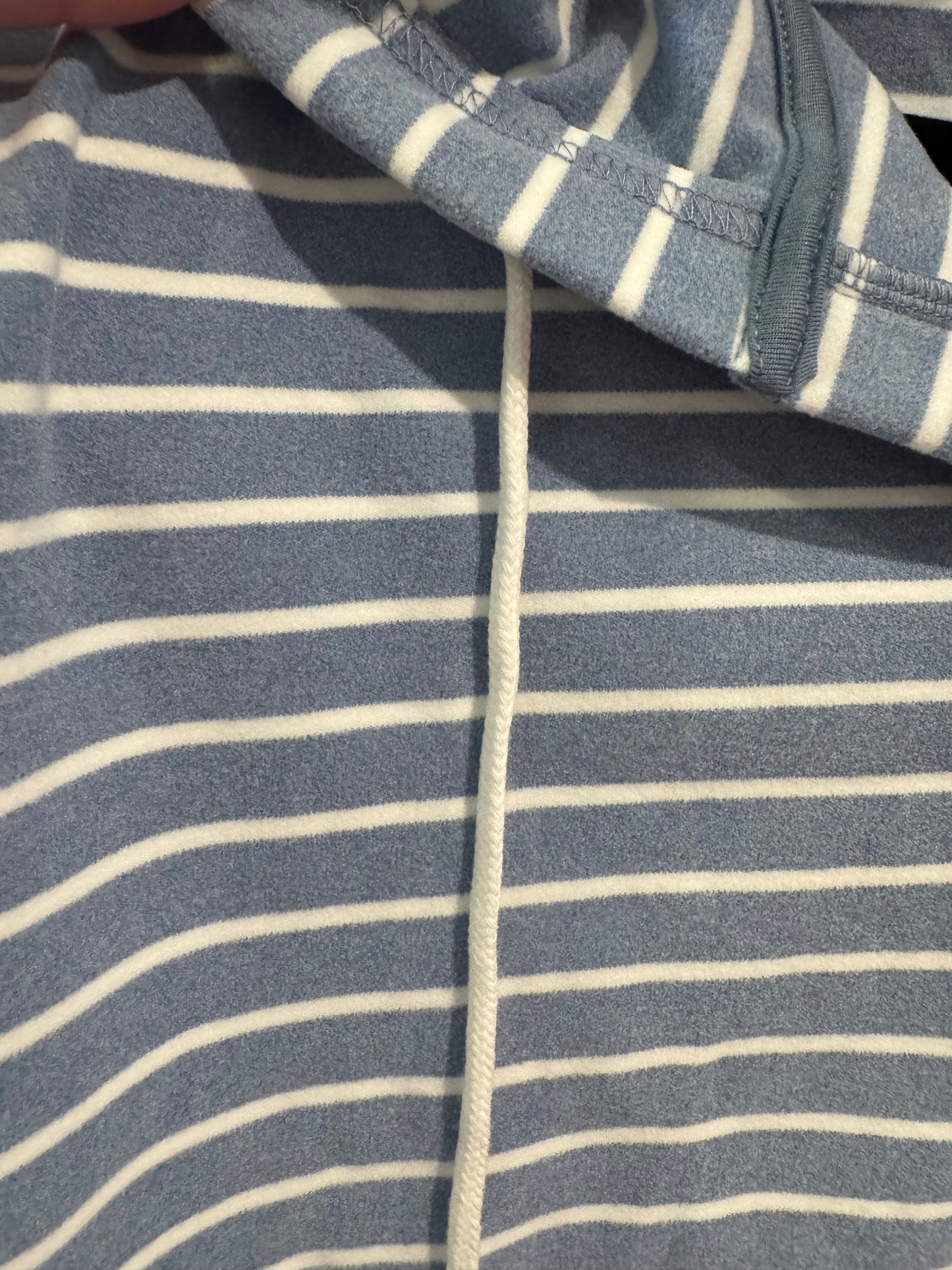 Blue striped Hoodie