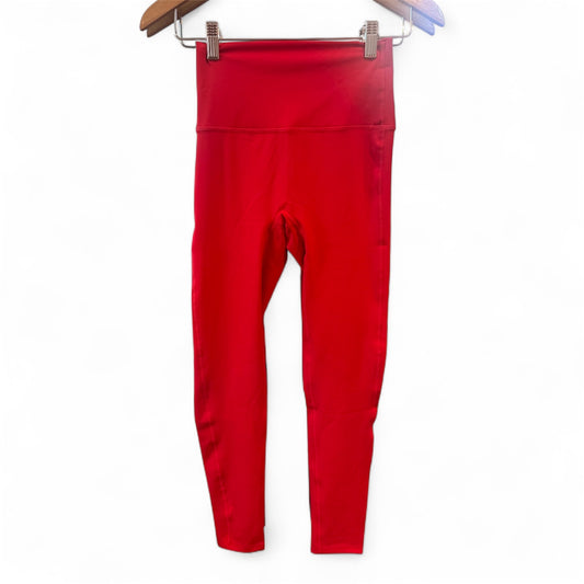 Ruby Red Athletic Leggings