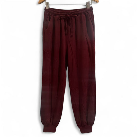 Burgundy Sweats