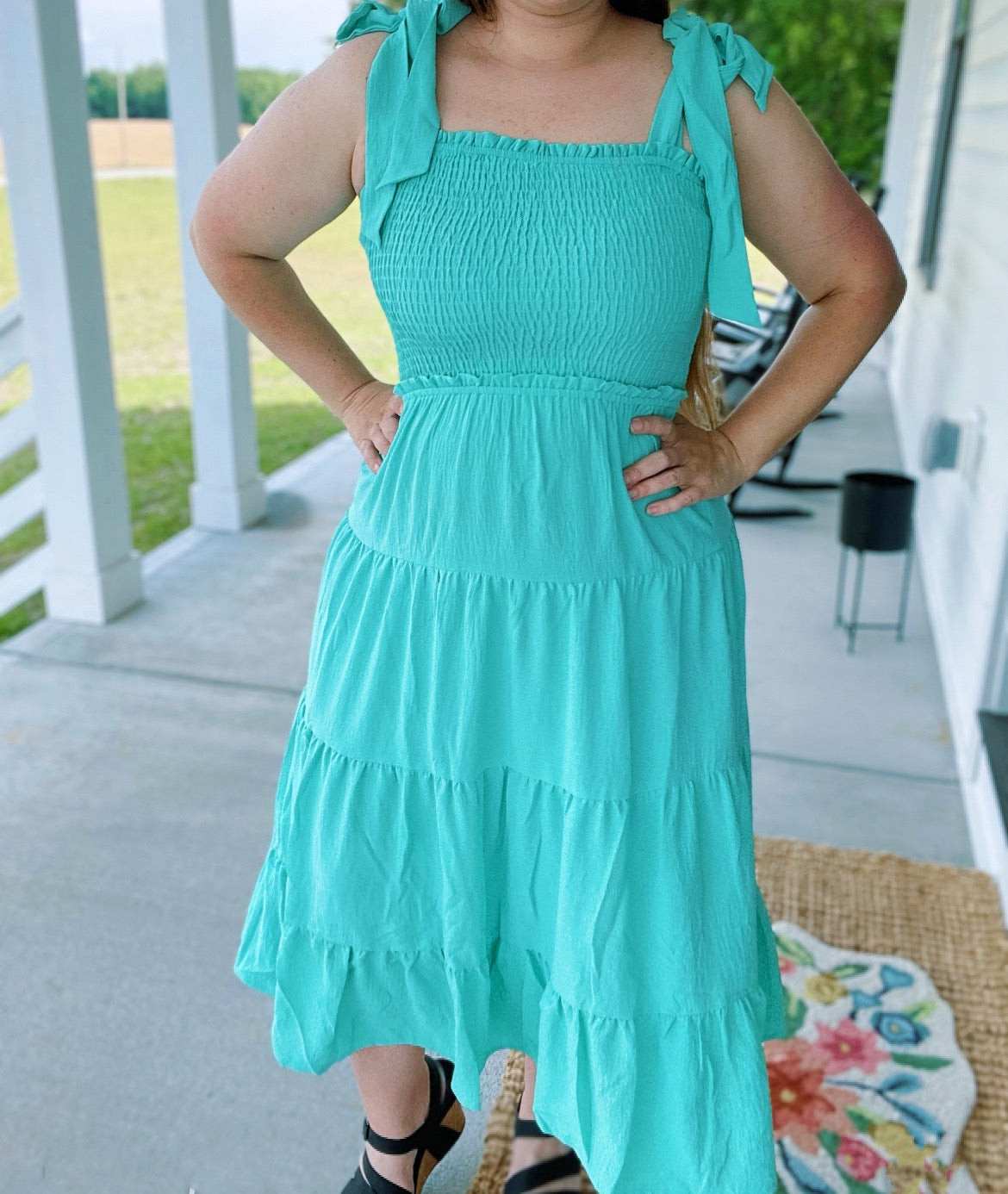 Mint Dress (Reg & Plus Size)