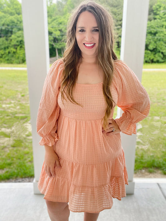 Just Peachy Dress