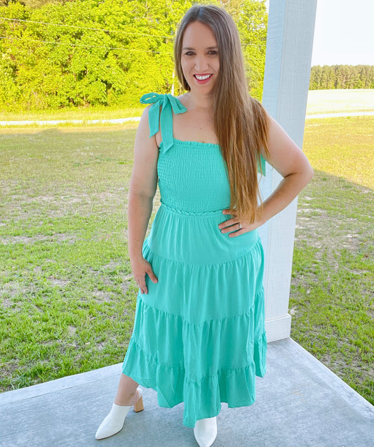 Mint Dress (Reg & Plus Size)