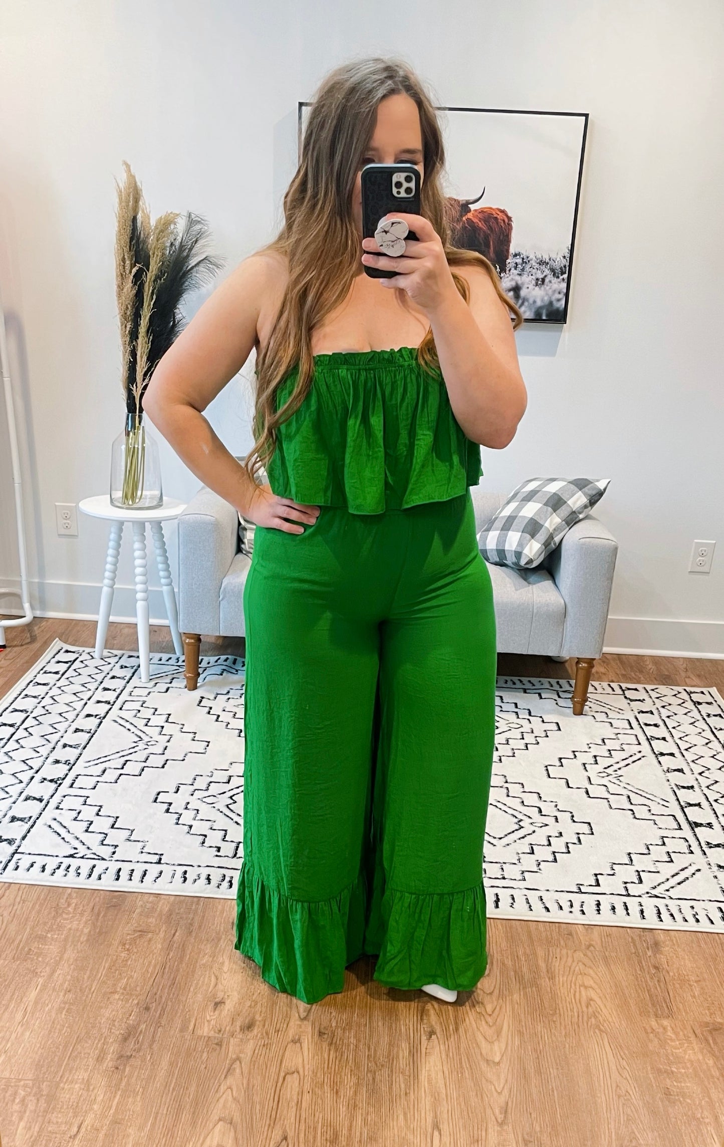 Shelia Strapless jumpsuit