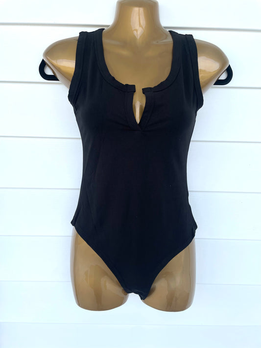 Janelle Black Bodysuit