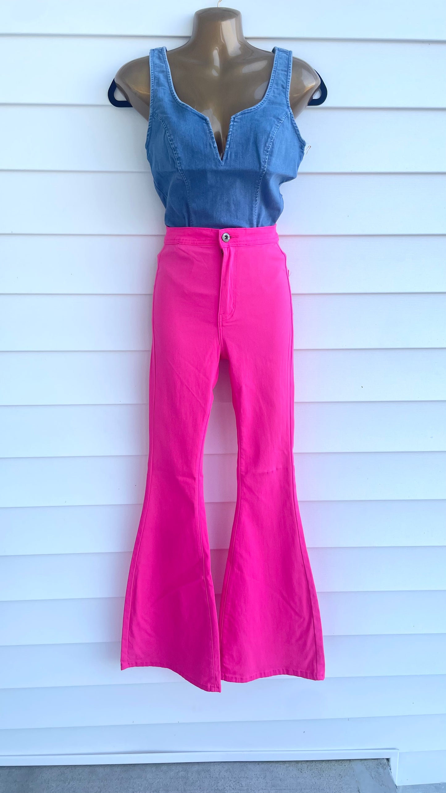 Kate Hot Pink Flares