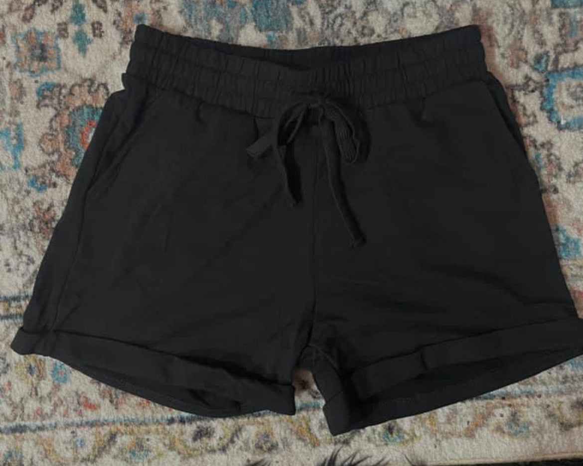 Black Sweat Shorts