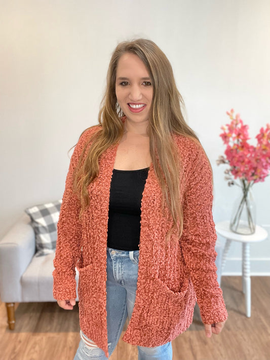 Juliet Popcorn Cardigan