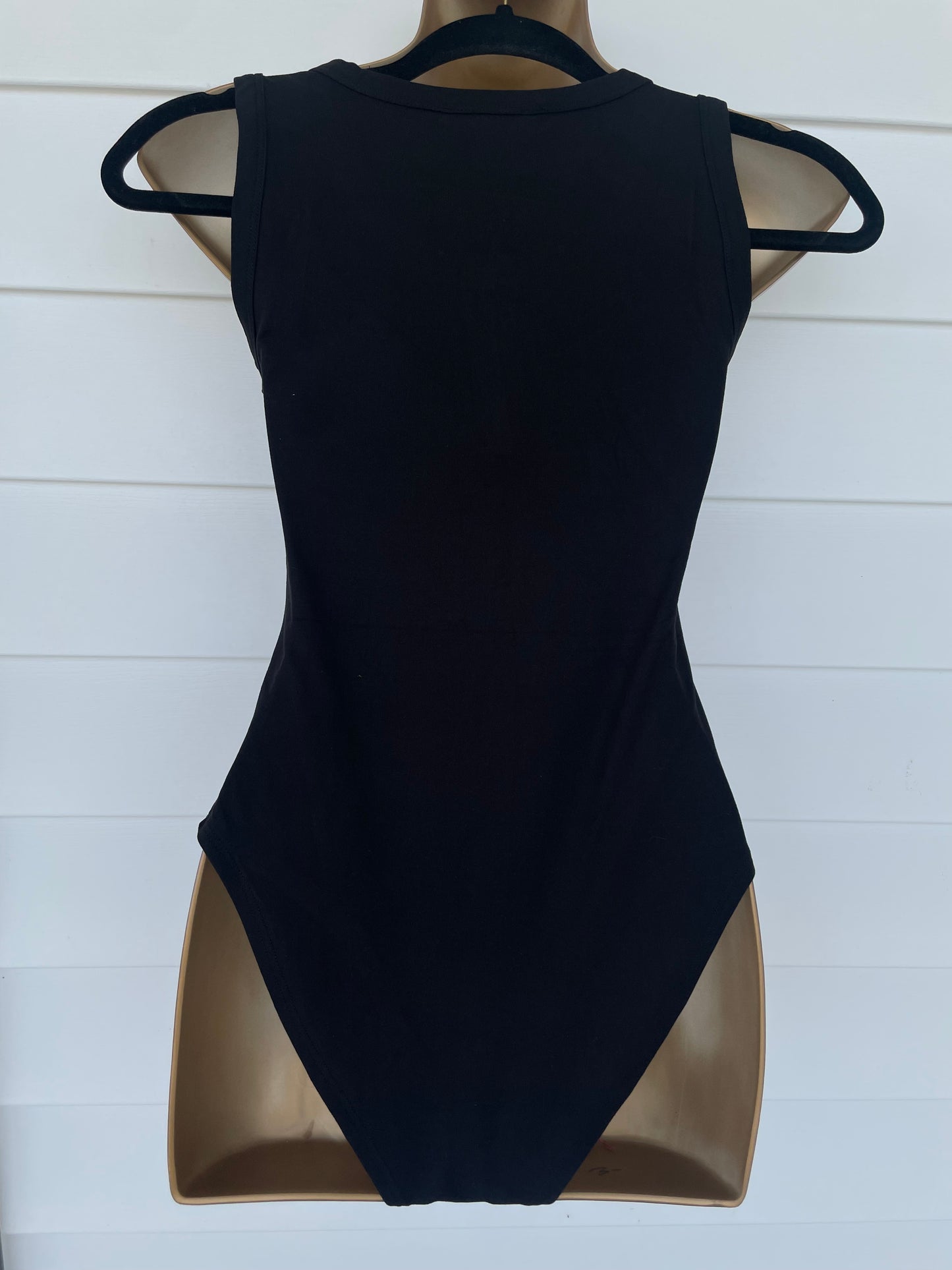 Janelle Black Bodysuit