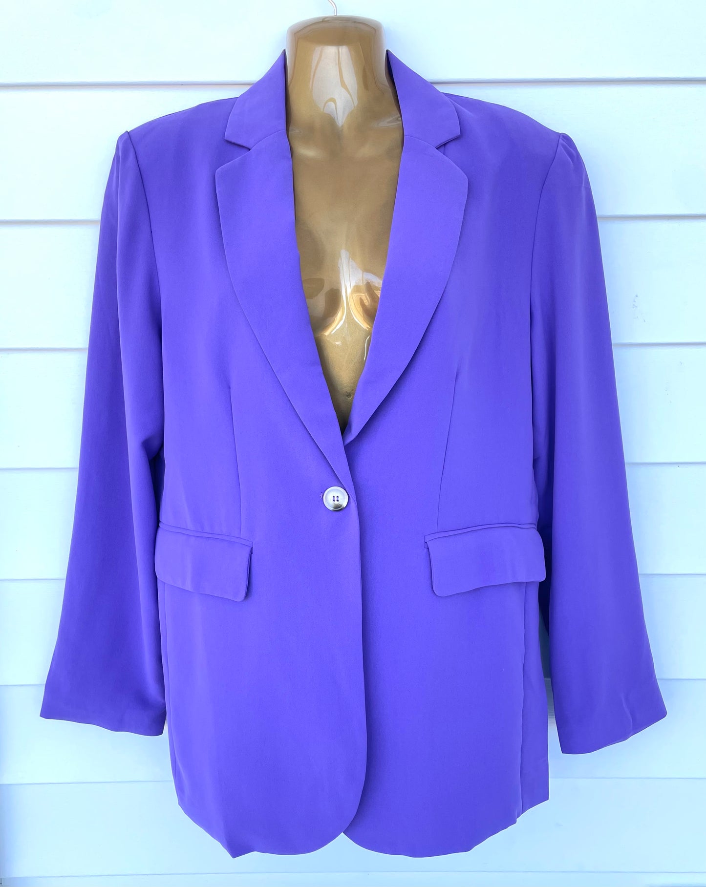 Gretchen Purple Blazer