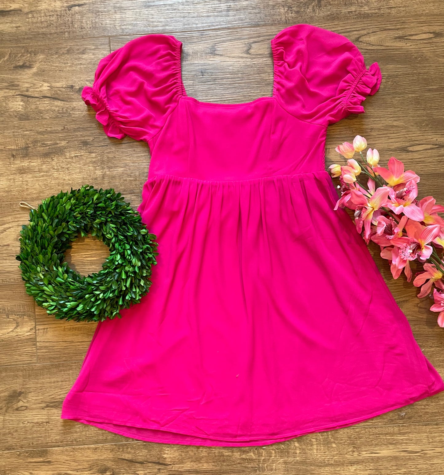 Summer Love Fuchsia Dress