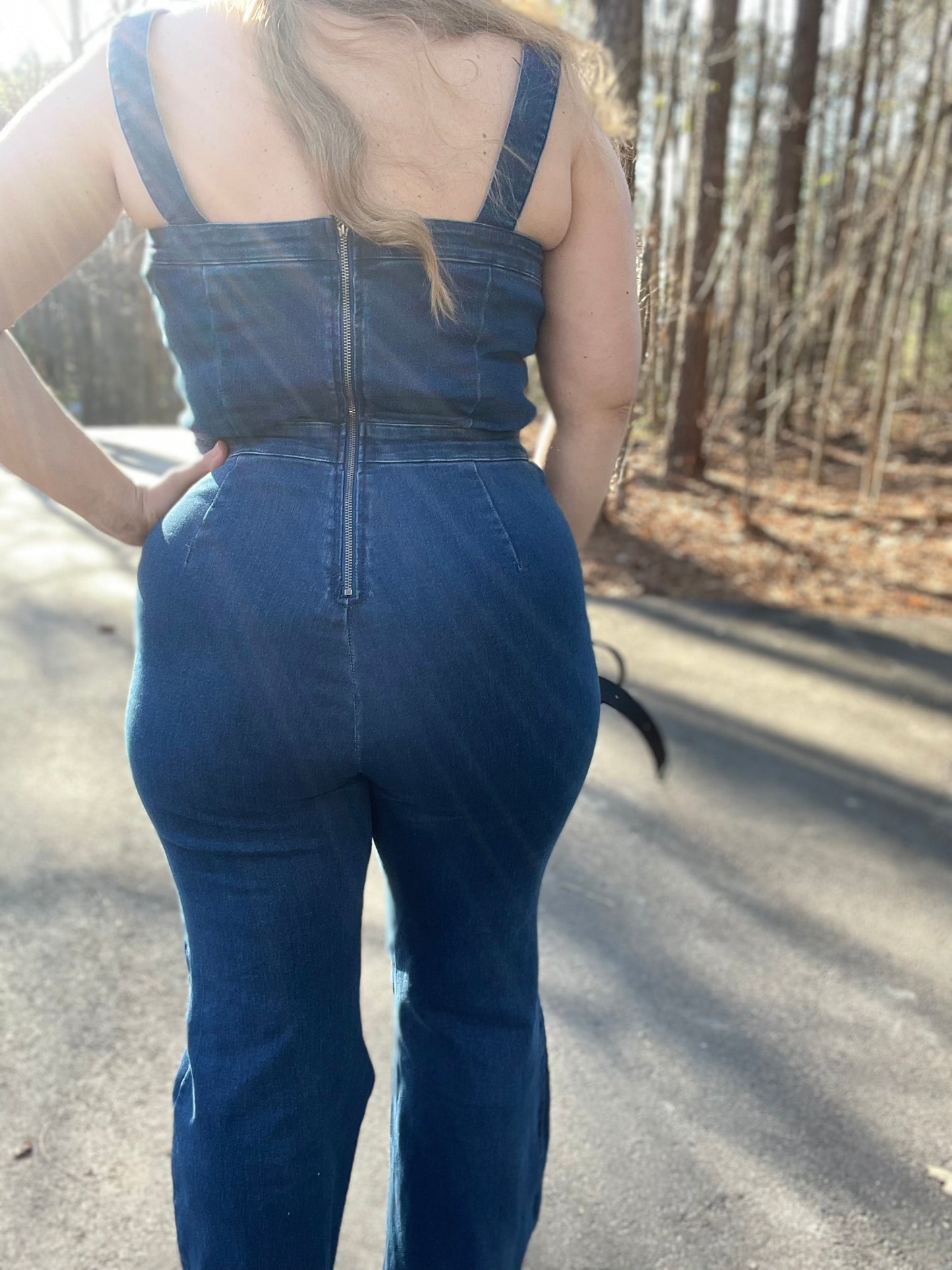 Gabby Denim Jumpsuit