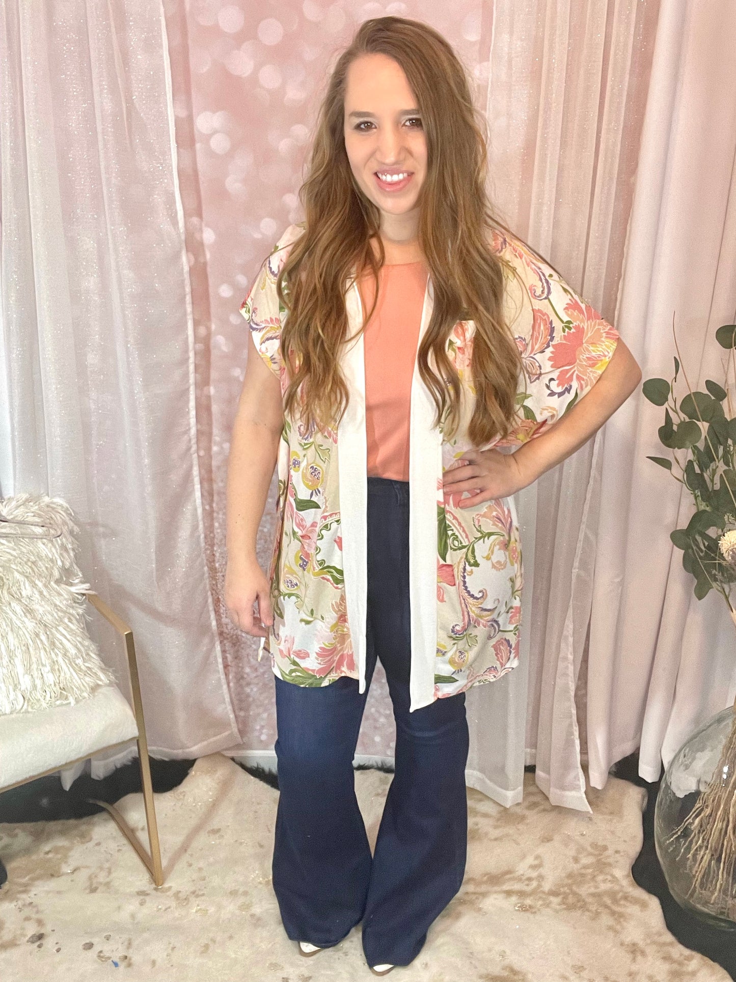 Riley Floral Kimono