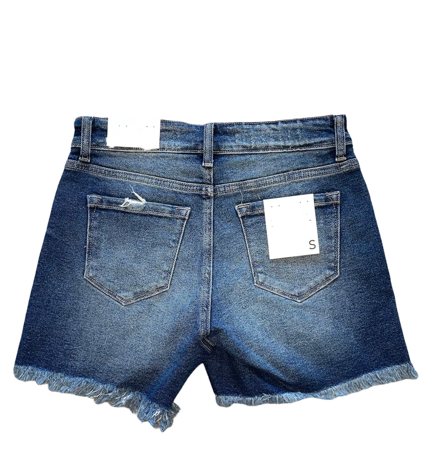 Kylie Dark Wash Shorts