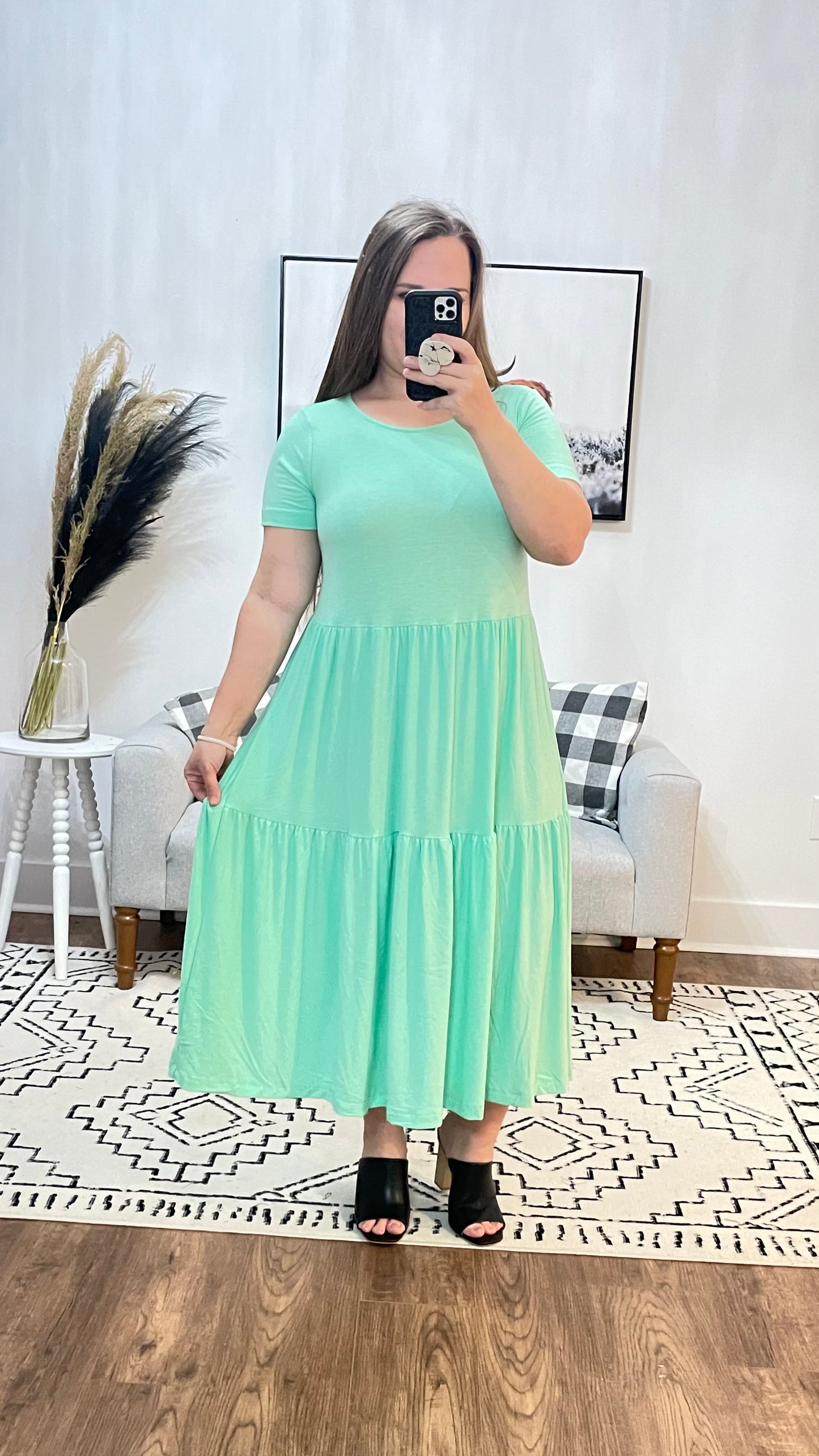 Gia Mint Dress