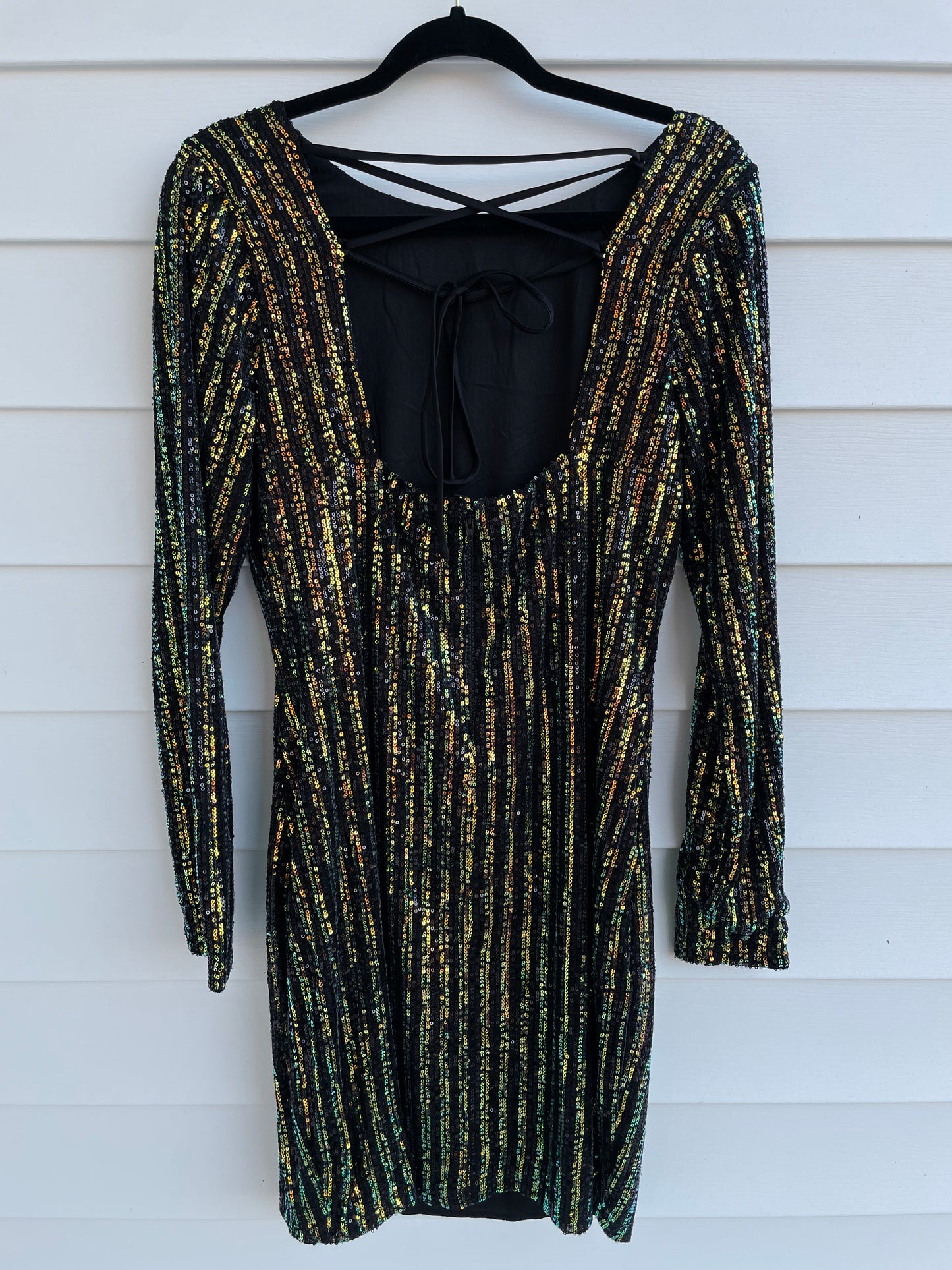 Zoe Plus Size Sequin Dress