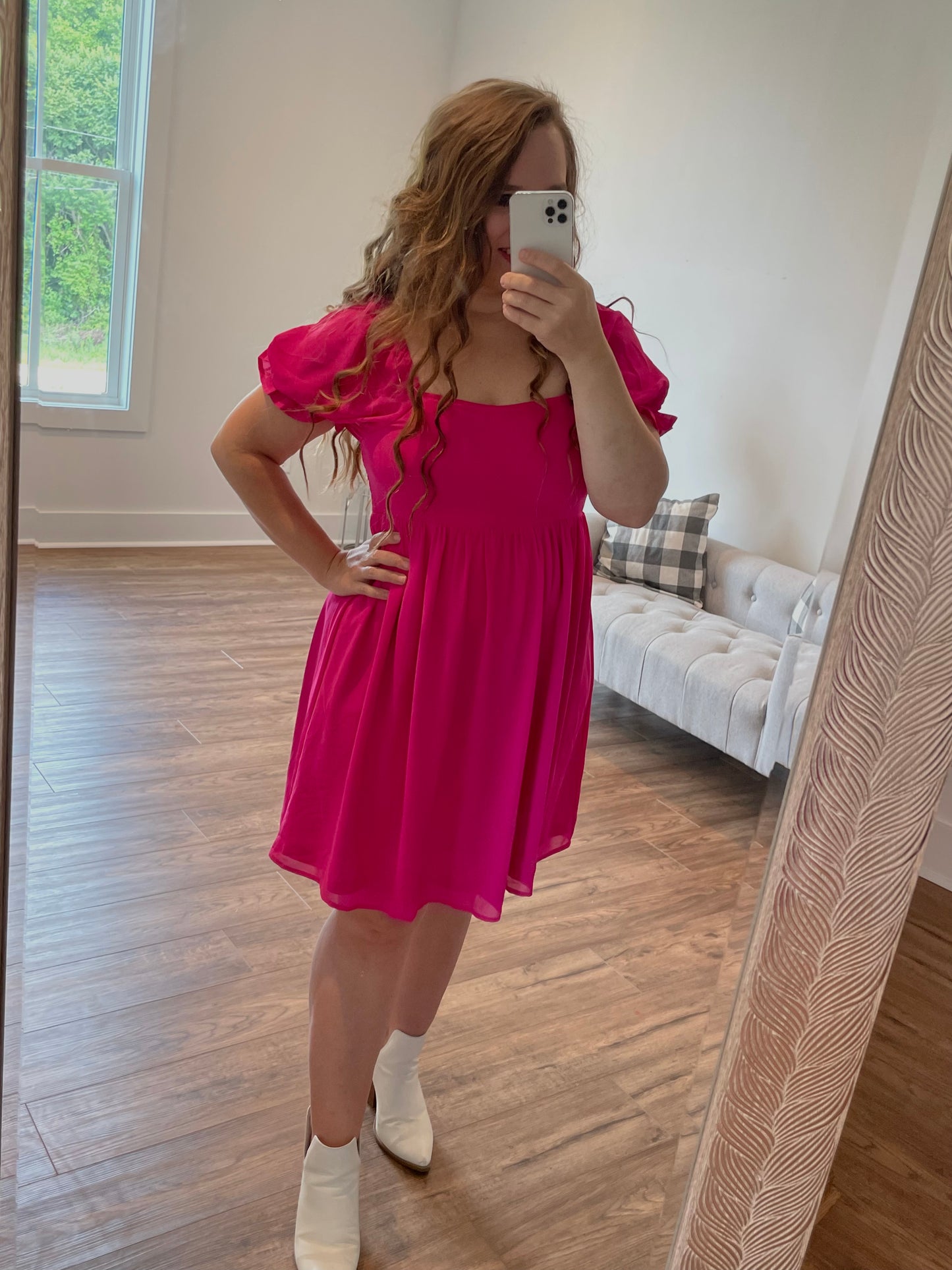 Summer Love Fuchsia Dress