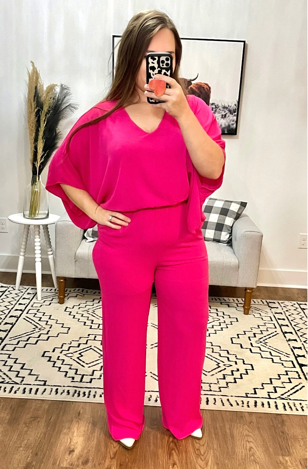 Pretty in Pink Jumpsuit