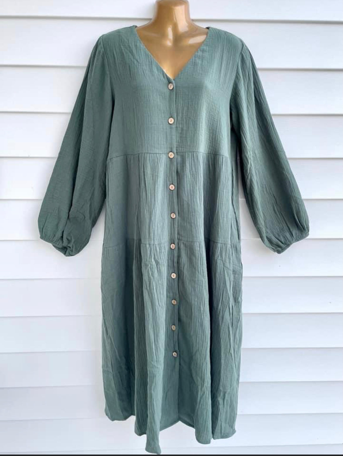 Jasmine Green Dress