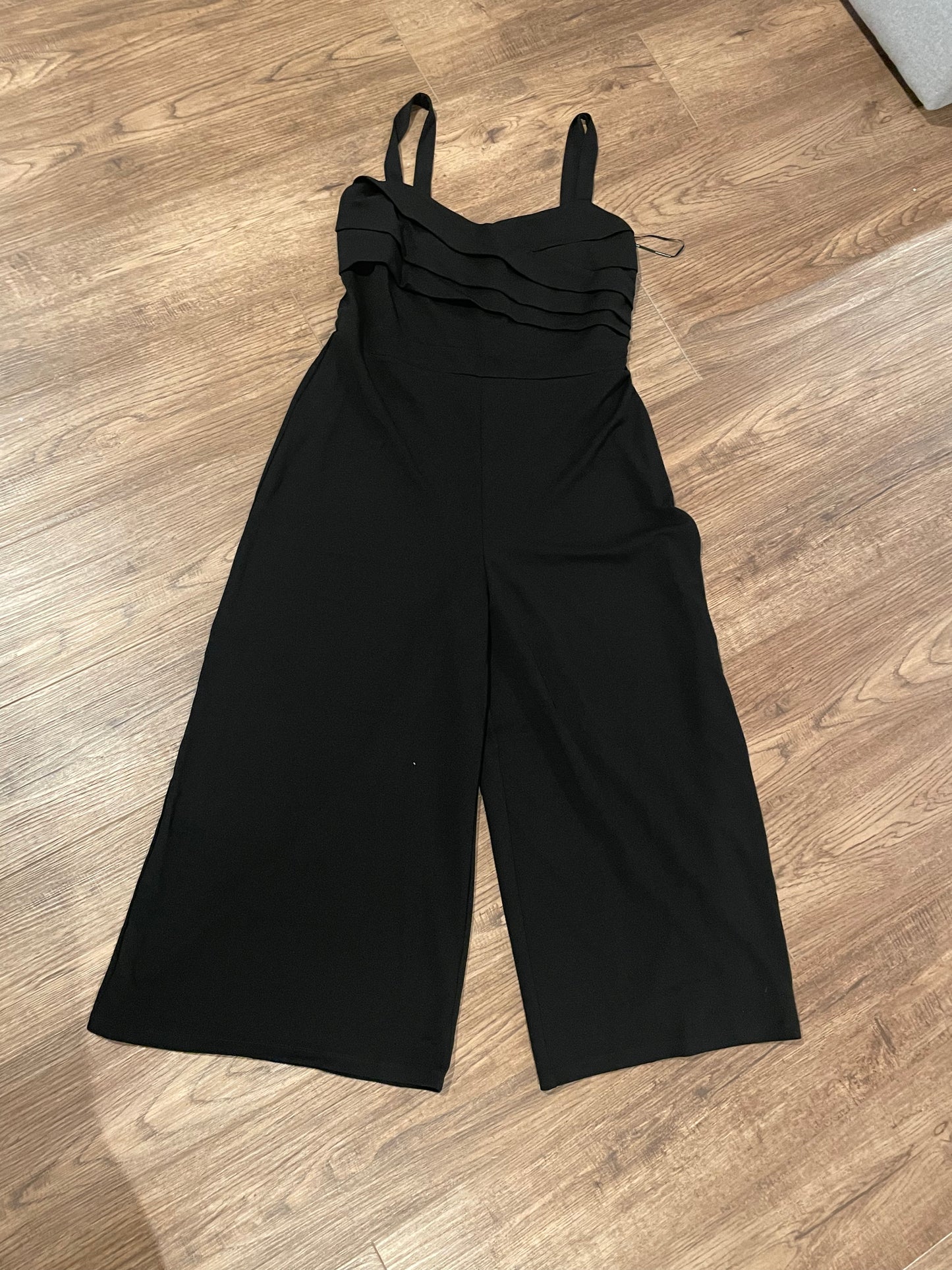 Plus Cropped Jumpsuit